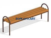 Лавочка парковая МАФ 1603 в Пскове