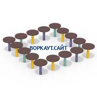 Бум-бревно Квадрат ДСК 3543 в Пскове