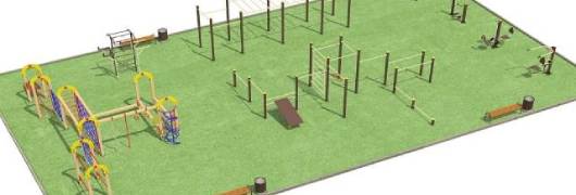 Проект спортивной площадки для любого возраста в Пскове