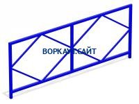 Ограждение площадки МАФ 5001 в Пскове Ограждение площадки МАФ 5001 в Пскове
