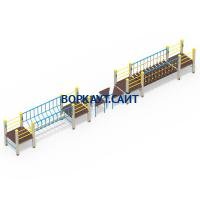 Детский спортивный комплекс Двойной мостик ДСК 3115 в Пскове