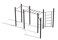 Спортивный комплекс воркаут ВС-117 в Пскове