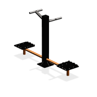 Уличный тренажер  "Твистер двойной"  УТ205 в Пскове