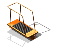 Уличный тренажер "Беговая дорожка" УТ 125 в Пскове