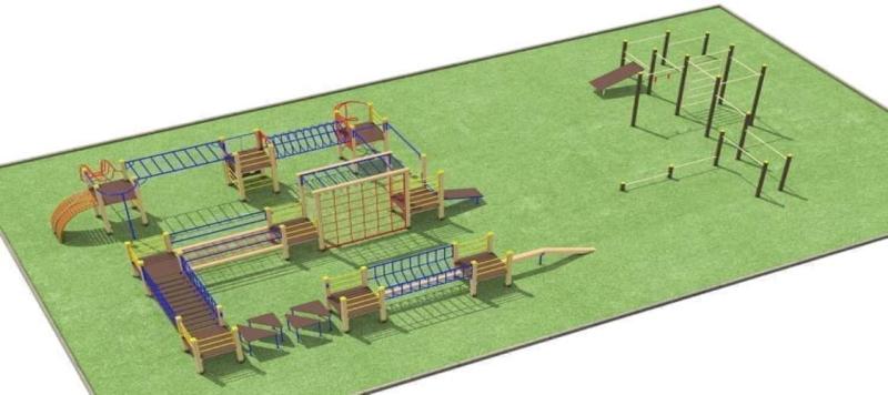 Проект спортплощадки с полосой препятствий - 1 178 100 рублей в Пскове