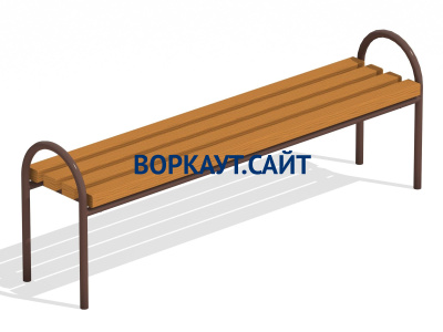 Лавочка парковая МАФ 1603 в Пскове