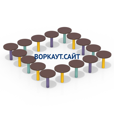 Бум-бревно Квадрат ДСК 3543 в Пскове