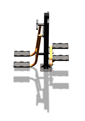 Уличный тренажер "Шпагат Степпер" УТ310 в Пскове