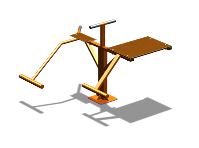 Уличный тренажер "Пресс Гиперэкстензия" УТ327 в Пскове