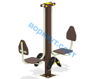 Уличный тренажер "Жим ногами горизонтальный " УТ 003 в Пскове