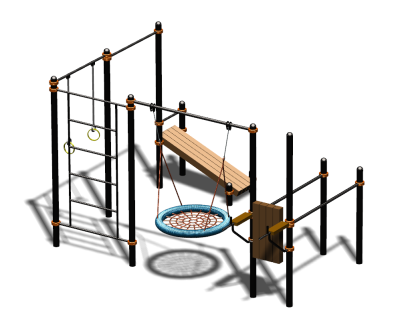 Спортивный комплекс воркаут ВС-97 в Пскове