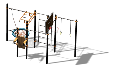 Спортивный комплекс воркаут ВС-104 в Пскове