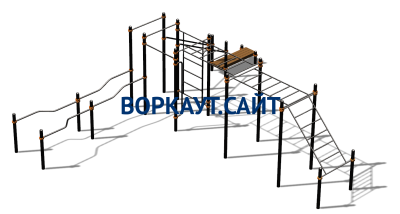 Спортивный комплекс воркаут ВС-199 в Пскове