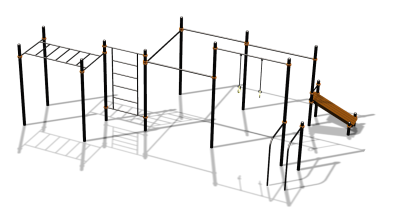 Спортивный комплекс воркаут ВС-153 в Пскове