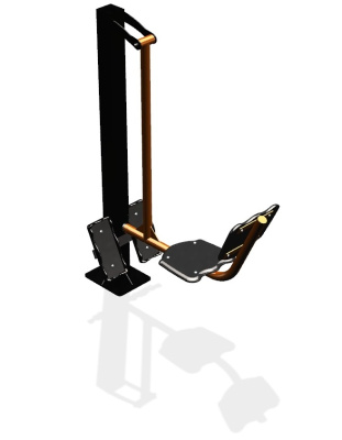 Уличный тренажер "Жим ногами одинарный" УТ 110 в Пскове Уличный тренажер "Жим ногами одинарный" УТ 110 в Пскове