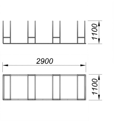 Велопарковка МАФ 6002 в Пскове