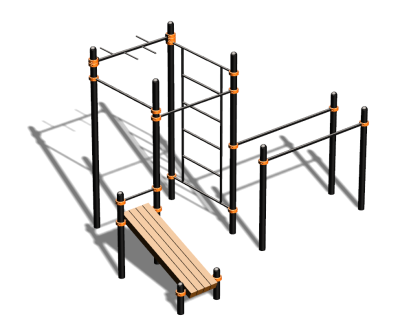 Спортивный комплекс воркаут ВС-91 в Пскове