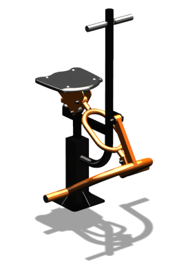 Уличный тренажер "Ковбой" УТ 107 в Пскове