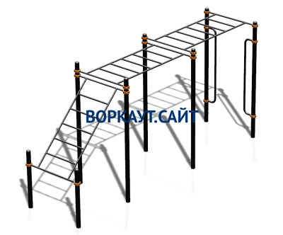 Спортивный комплекс воркаут ВС-190 в Пскове