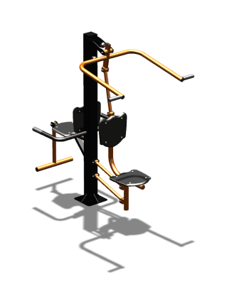 Уличный тренажер "Верхняя тяга Флекс" УТ325 в Пскове