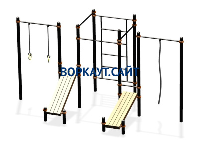 Спортивный комплекс воркаут ВС-44 в Пскове