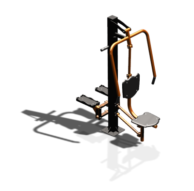 Уличный тренажер "Жим от груди Степпер" УТ342 в Пскове