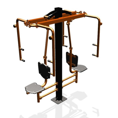 Уличный тренажер "Баттерфляй двойной"   УТ208 в Пскове