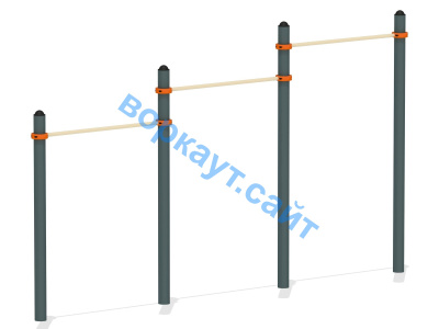 Турник тройной ВС-4 в Пскове