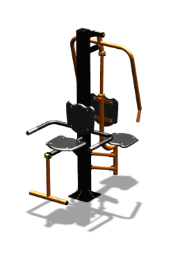 Уличный тренажер "Жим от груди Флекс" УТ324 в Пскове