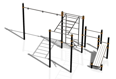 Спортивный комплекс воркаут ВС-87 в Пскове