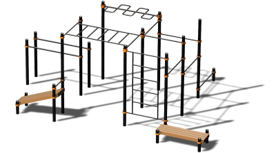 Спортивный комплекс воркаут ВС-141 в Пскове