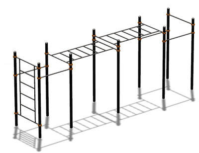 Спортивный комплекс воркаут ВС-75 в Пскове