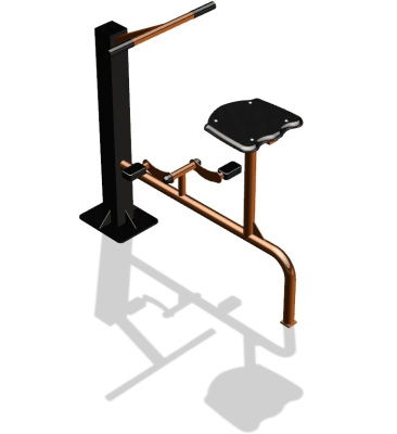 Уличный тренажер "Вело одинарный" УТ 117 в Пскове