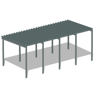 Теневой навес трибун МАФ 4130 в Пскове
