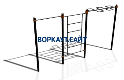 Спортивный комплекс воркаут ВС-129 в Пскове
