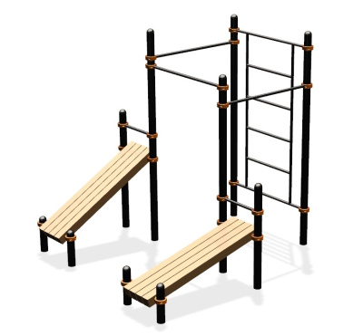 Спортивный комплекс воркаут ВС-42 в Пскове