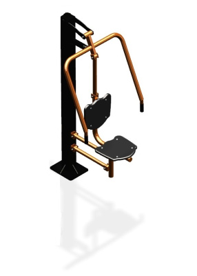 Уличный тренажер "Жим от груди одинарный" УТ 111 в Пскове