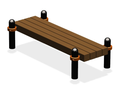 Воркаут скамья ВС-38 в Пскове