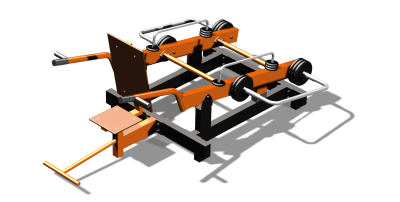 Силовой уличный тренажер  "Трицепс"  УТ424 в Пскове