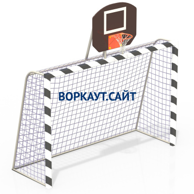 Ворота с баскетбольным щитом СИО 3512 в Пскове