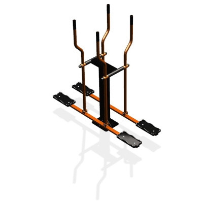 Уличный тренажер  "Лыжи двойные"   УТ210 в Пскове