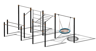 Спортивный комплекс воркаут ВС-105 в Пскове