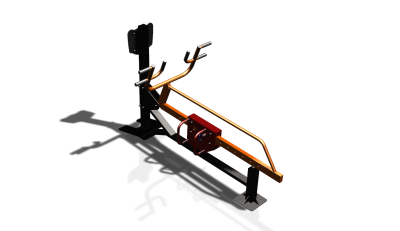 Силовой уличный тренажер  "Гребная тяга"  УТ414 в Пскове