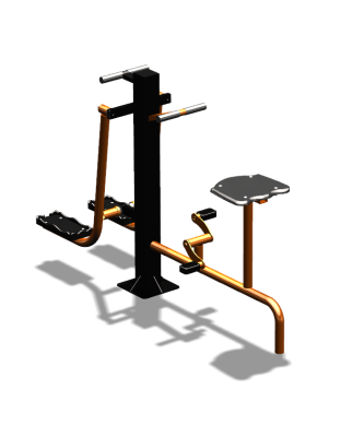 Уличный тренажер "Вело Шпагат" УТ320 в Пскове