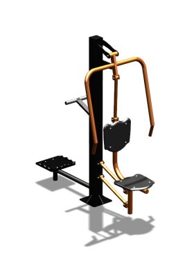 Уличный тренажер "Жим от груди Твистер" УТ328 в Пскове