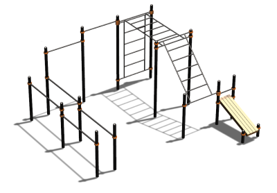 Спортивный комплекс воркаут ВС-146 в Пскове