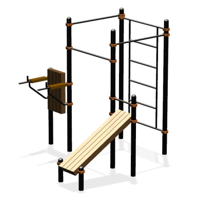 Спортивный комплекс воркаут ВС-64 в Пскове