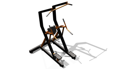 Силовой уличный тренажер  "Комбинированный станок"  УТ416 в Пскове