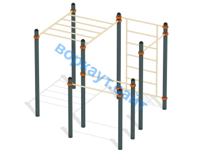 Спортивный комплекс воркаут ВС-48 в Пскове