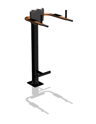 Уличный тренажер «Брусья-пресс» УТ 109 в Пскове